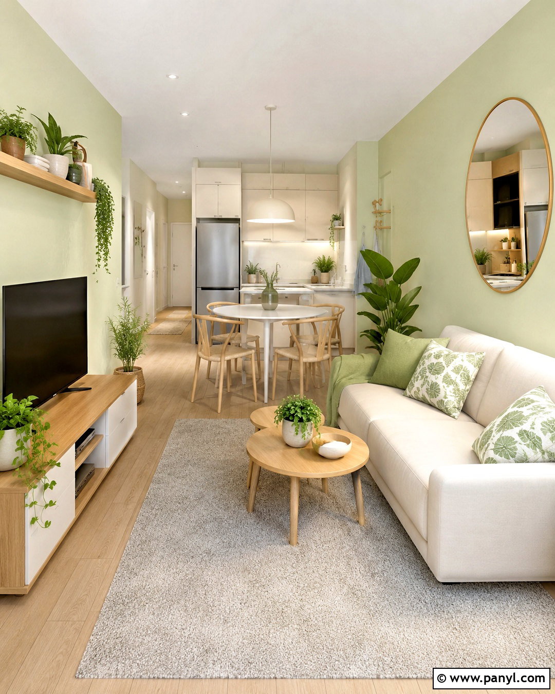 Light Lime Green Small Apartment - 20 light lime green ideas
