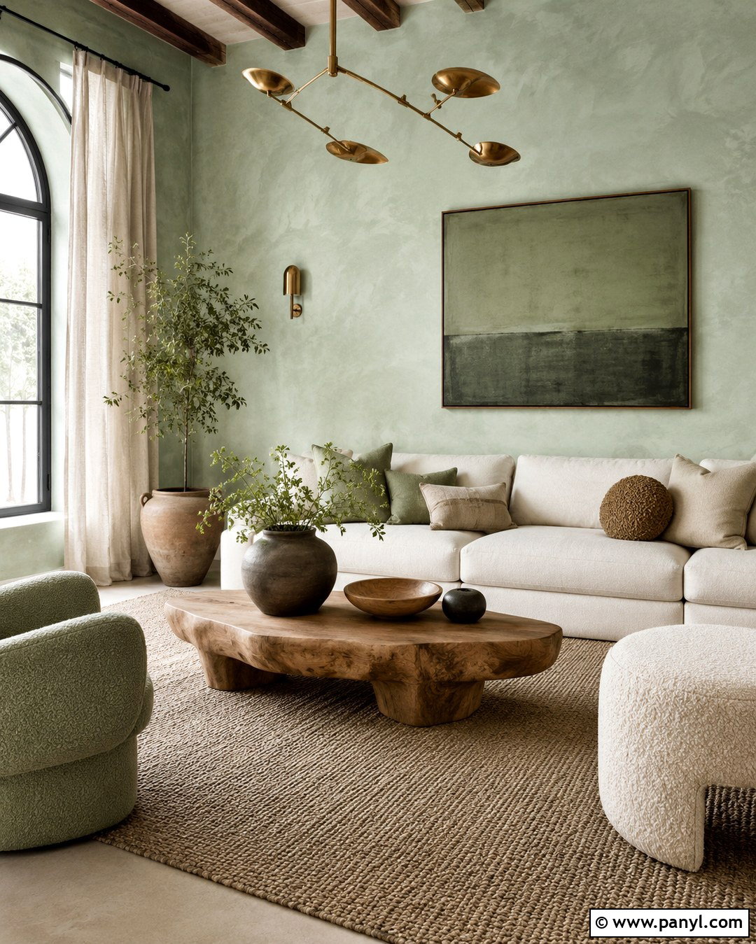 Light Mint Green Textured Wall Finish - 20 Light Mint Green Wall Ideas
