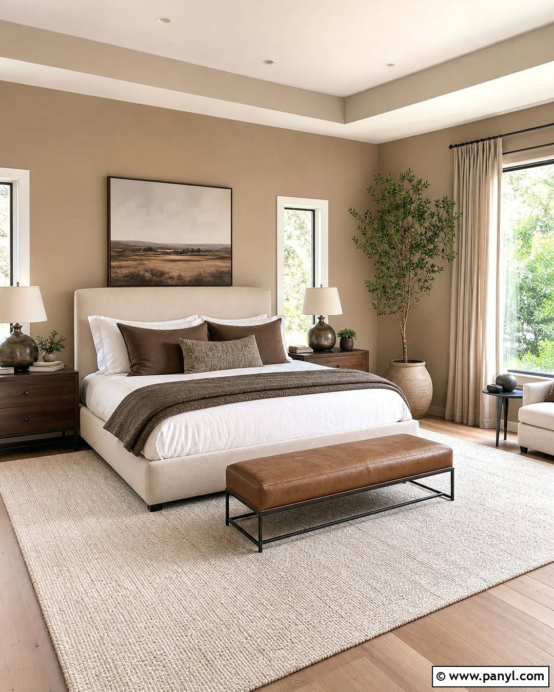 Light Mocha Walls - 35 light wall colors