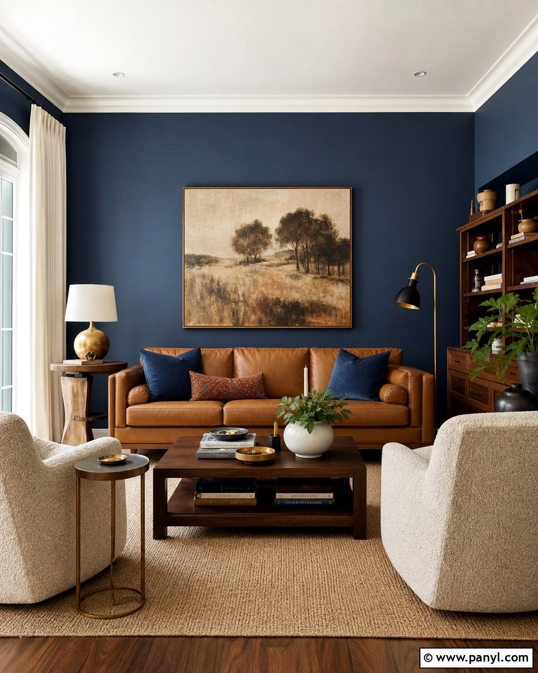 20 Light Navy Wall Paint Ideas for Serene, Coastal-Inspired Rooms