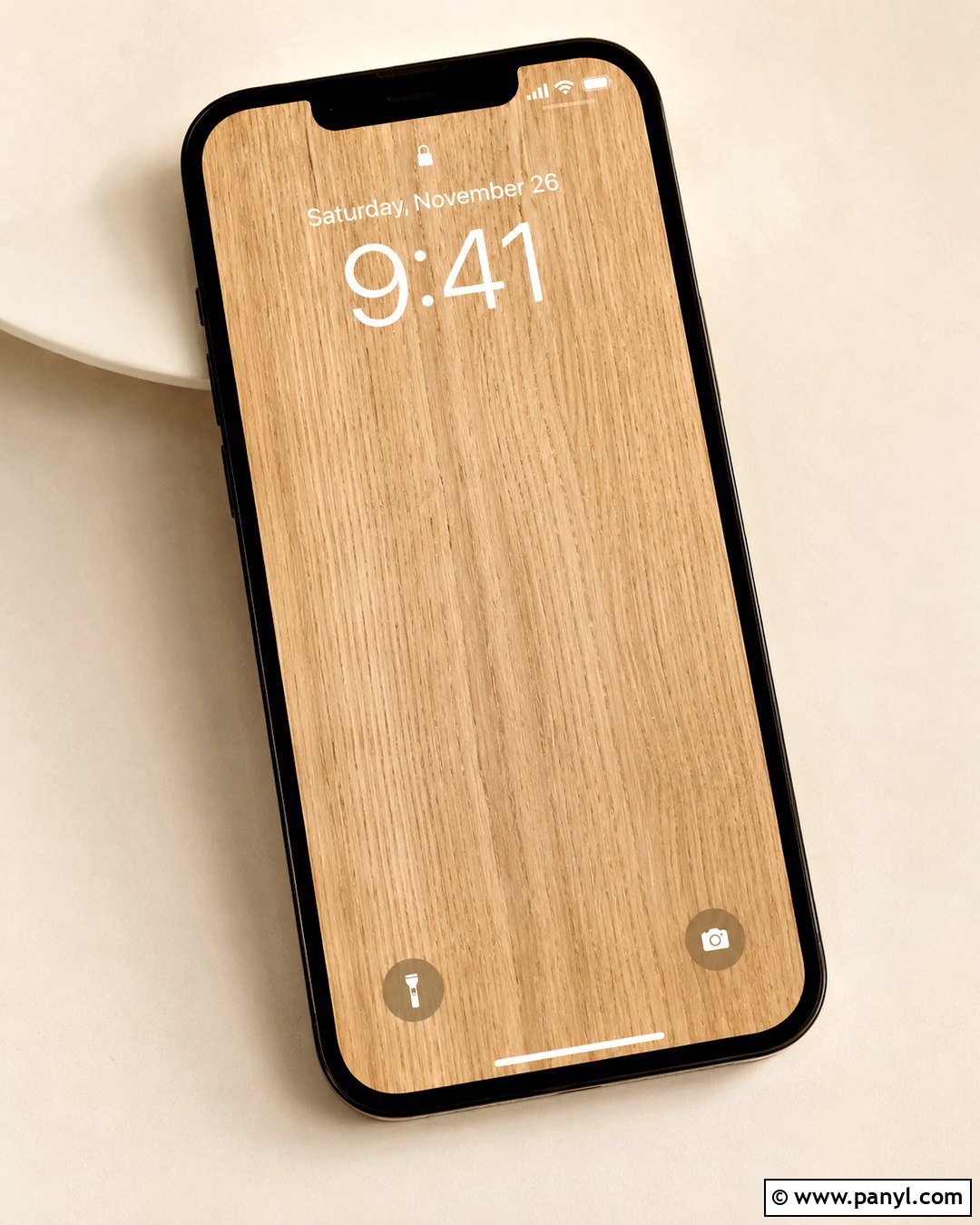 Light Oak Lockscreen - 20 neutral lockscreen ideas