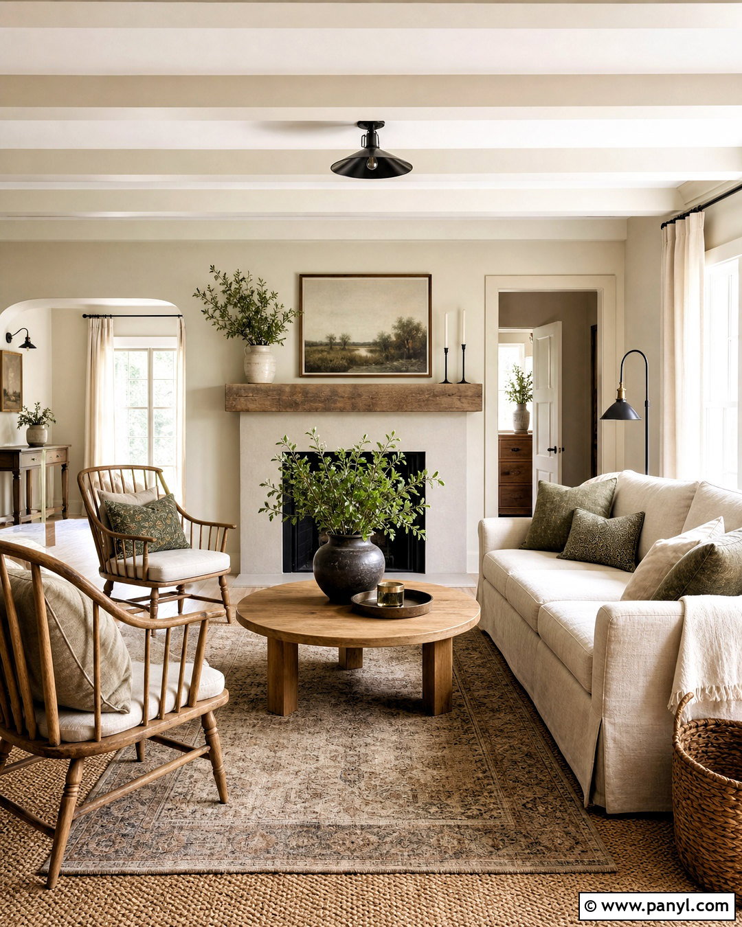 Light Oatmeal Farmhouse Living Room Paint - 20 farmhouse living room paint colors