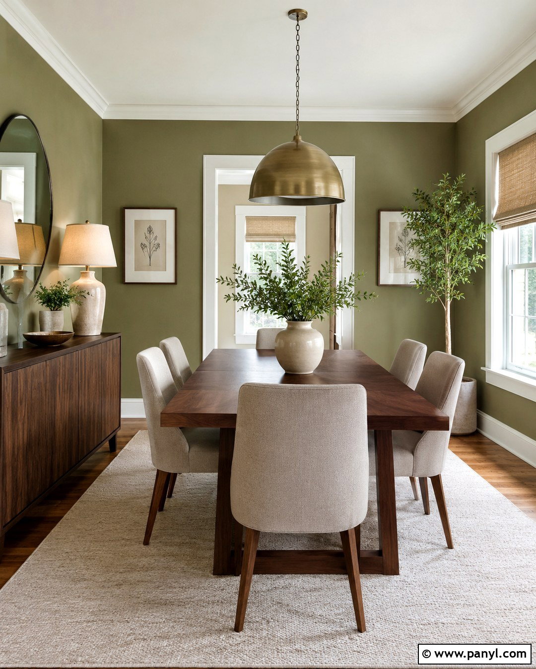 Light Olive Dining Room Walls - 20 Light Olive Wall Ideas