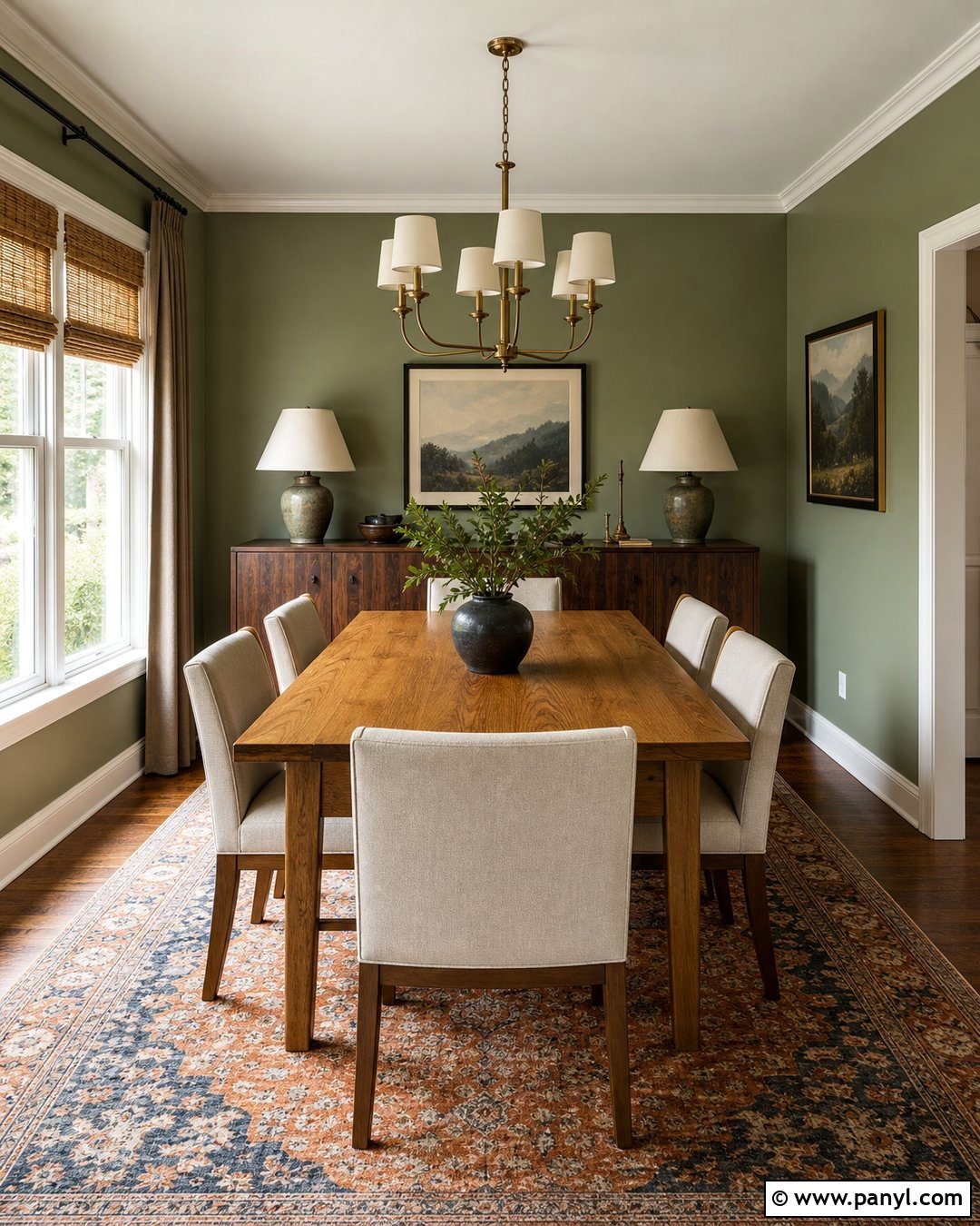 Light Olive Green Dining Room Walls - 30 green wall colors