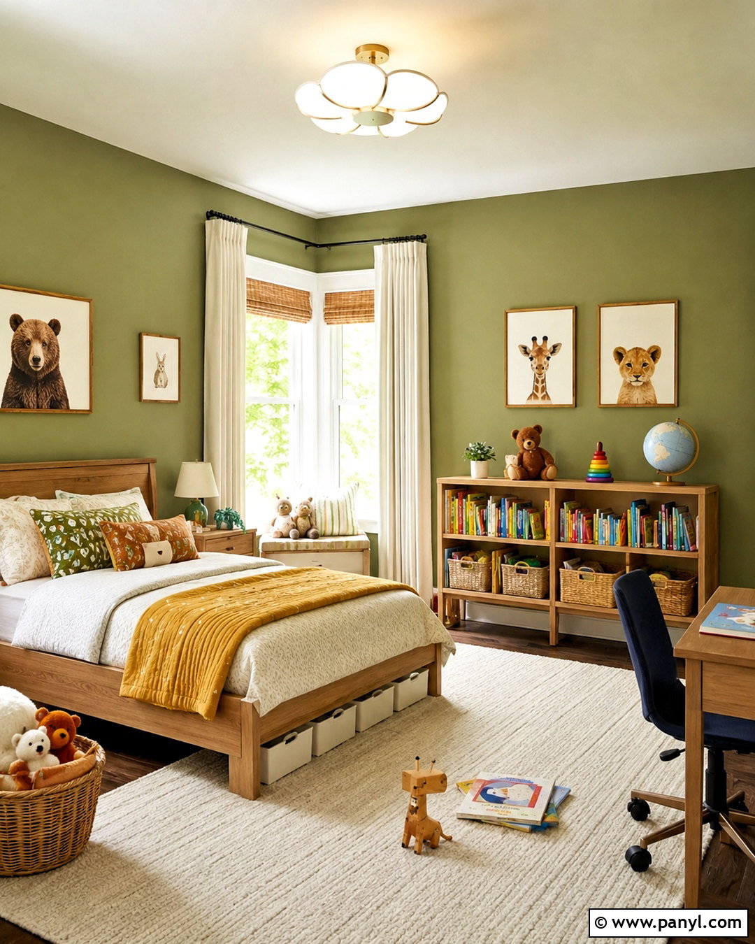 40 Light Olive Green Walls for Calm, Nature-Inspired Rooms