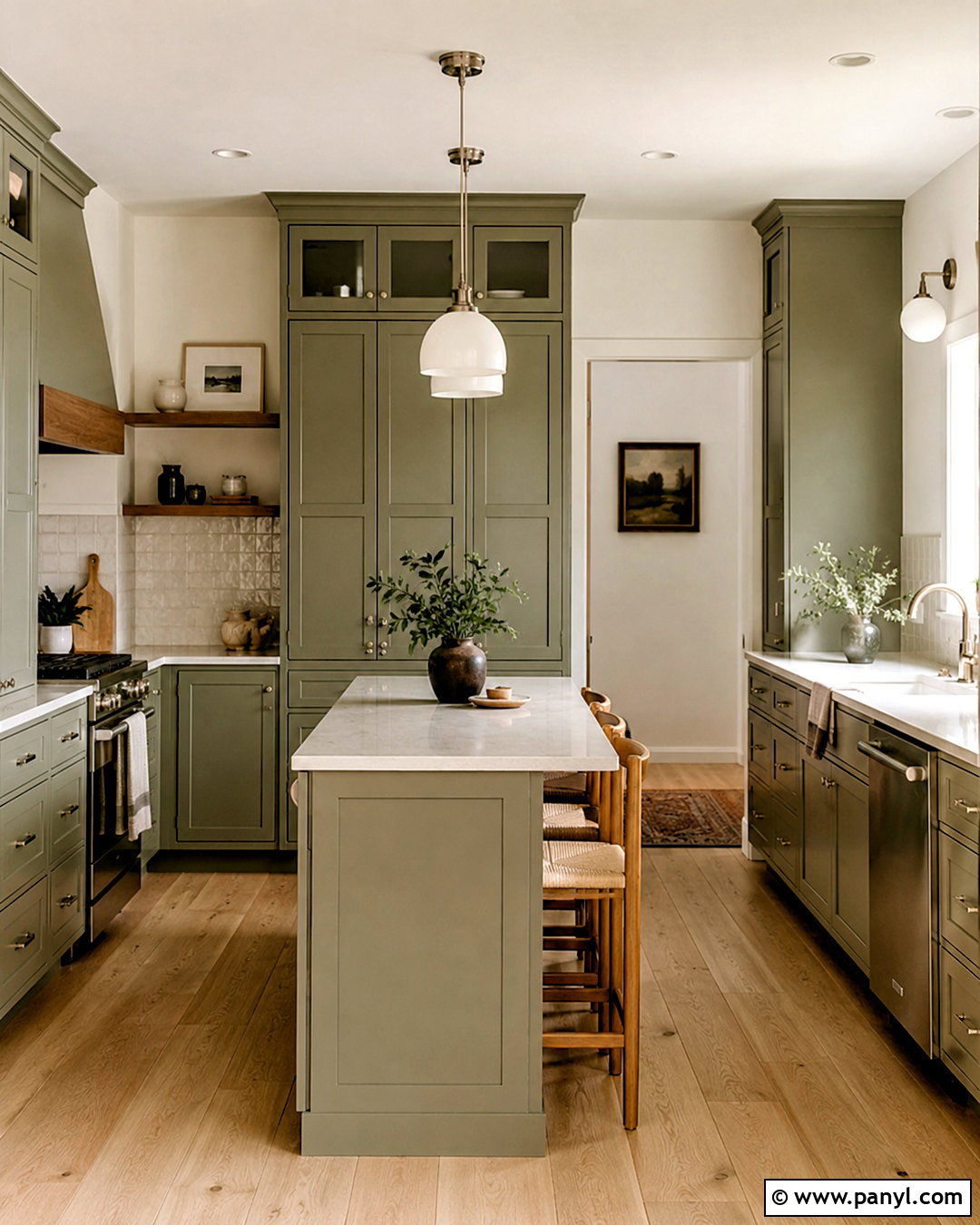 Light Olive Green Kitchen - 20 olive kitchen ideas