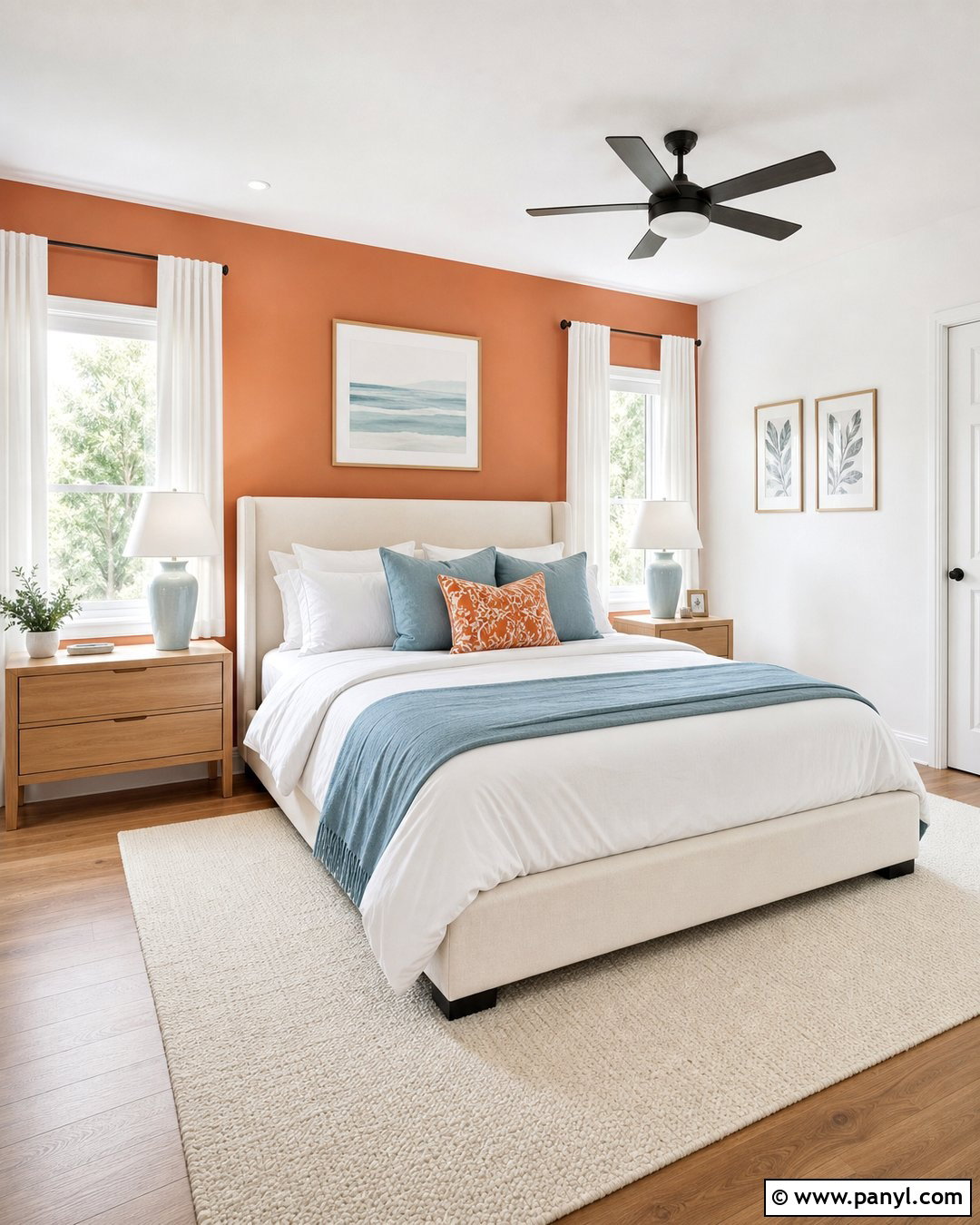 Light Orange Accent Wall - 35 Light Orange Walls