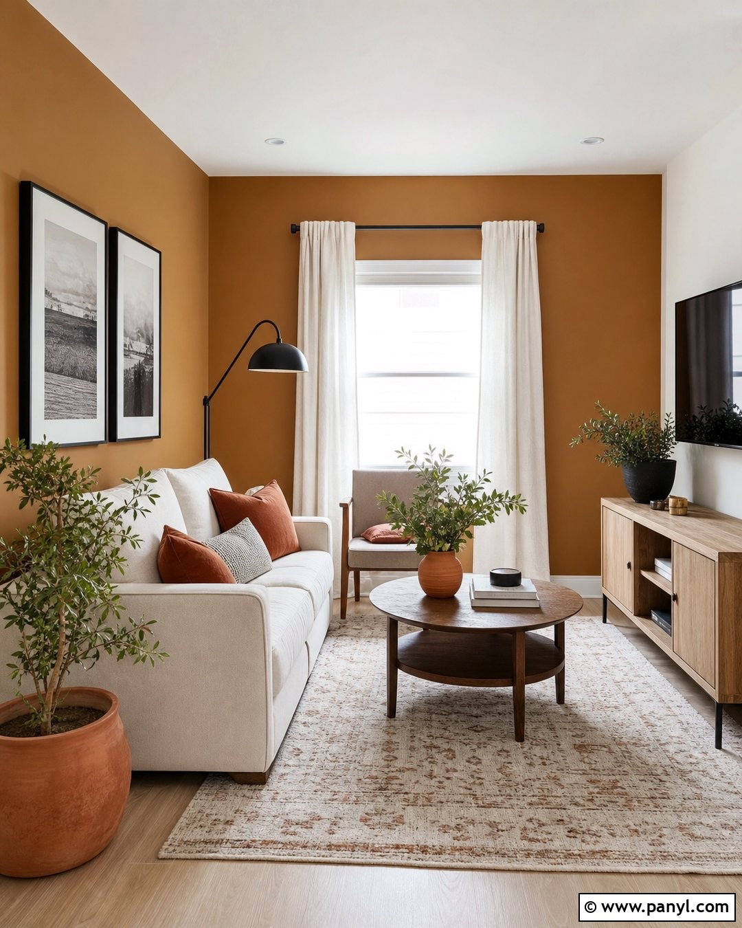 Light Orange Brown Wall - 20 Orange Brown Wall Ideas