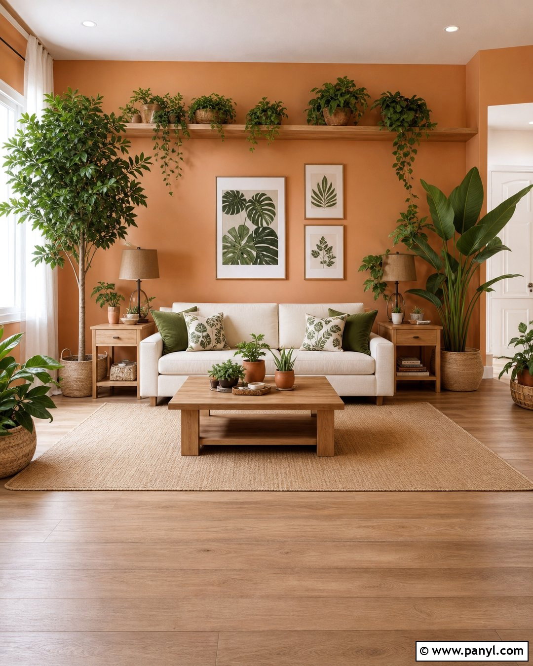 35 Light Orange Walls: Cheerful Ideas for Warm, Bold Rooms