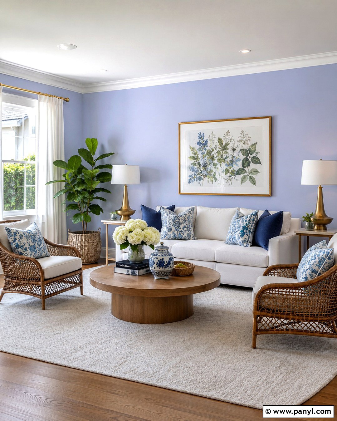 20 Light Periwinkle Walls: Dreamy Color Ideas for Calm Bedrooms