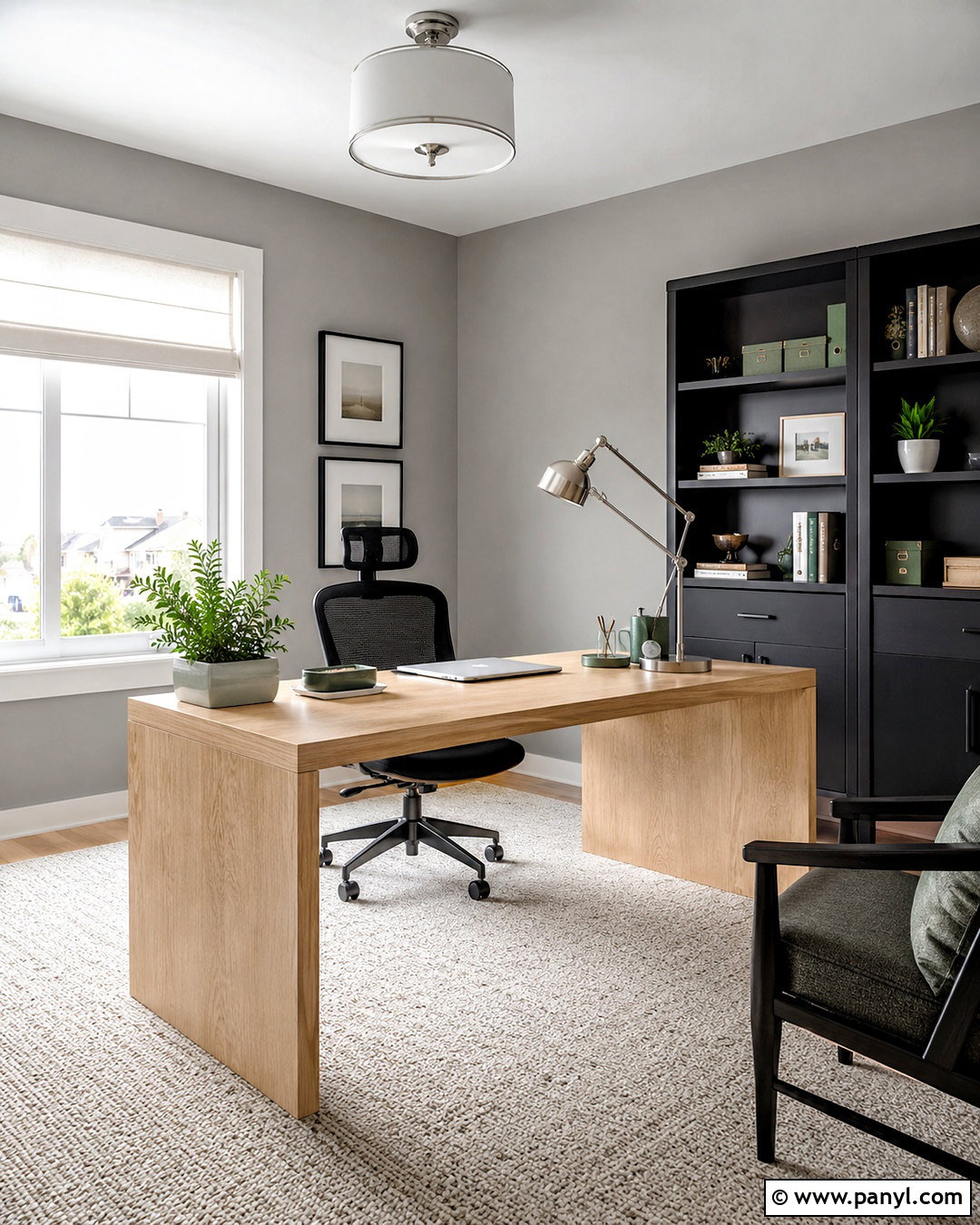 Light Pewter Gray Wall Color - 20 West Facing Wall Colors
