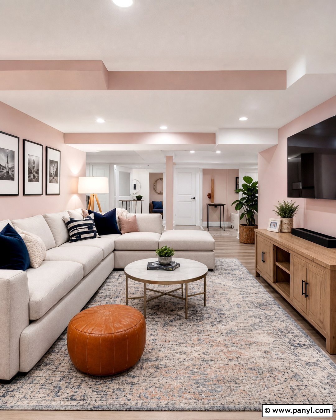 Light Pink Basement Room Walls - 35 Light Pink Room Walls