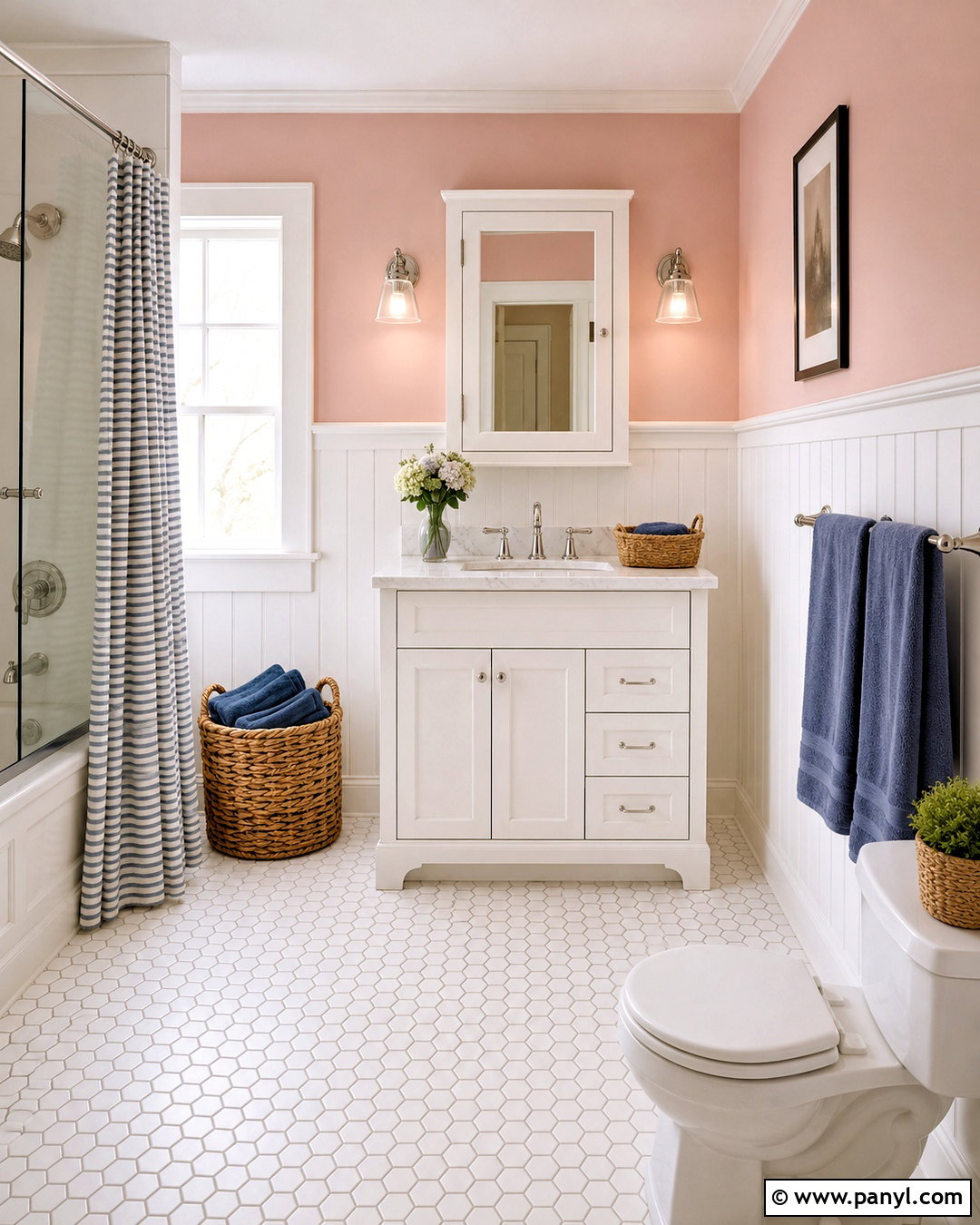 20 Light Pink Bathroom Walls Ideas for a Fresh, Calm Space