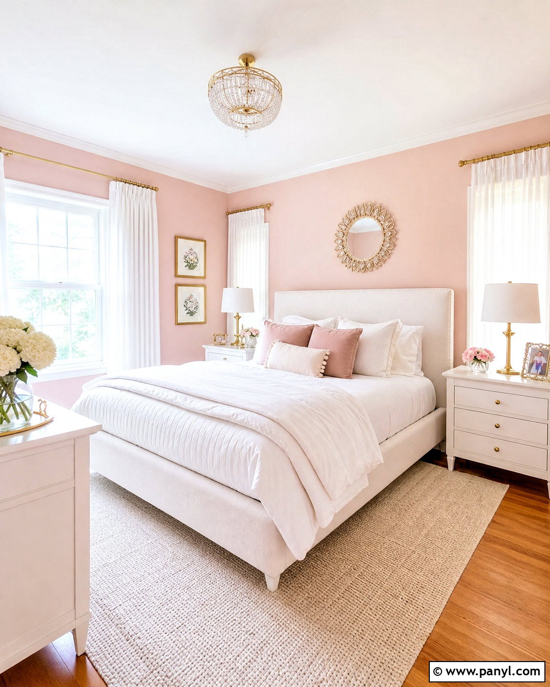Light Pink Bedroom Walls With White Furniture - 20 light pink bedroom walls