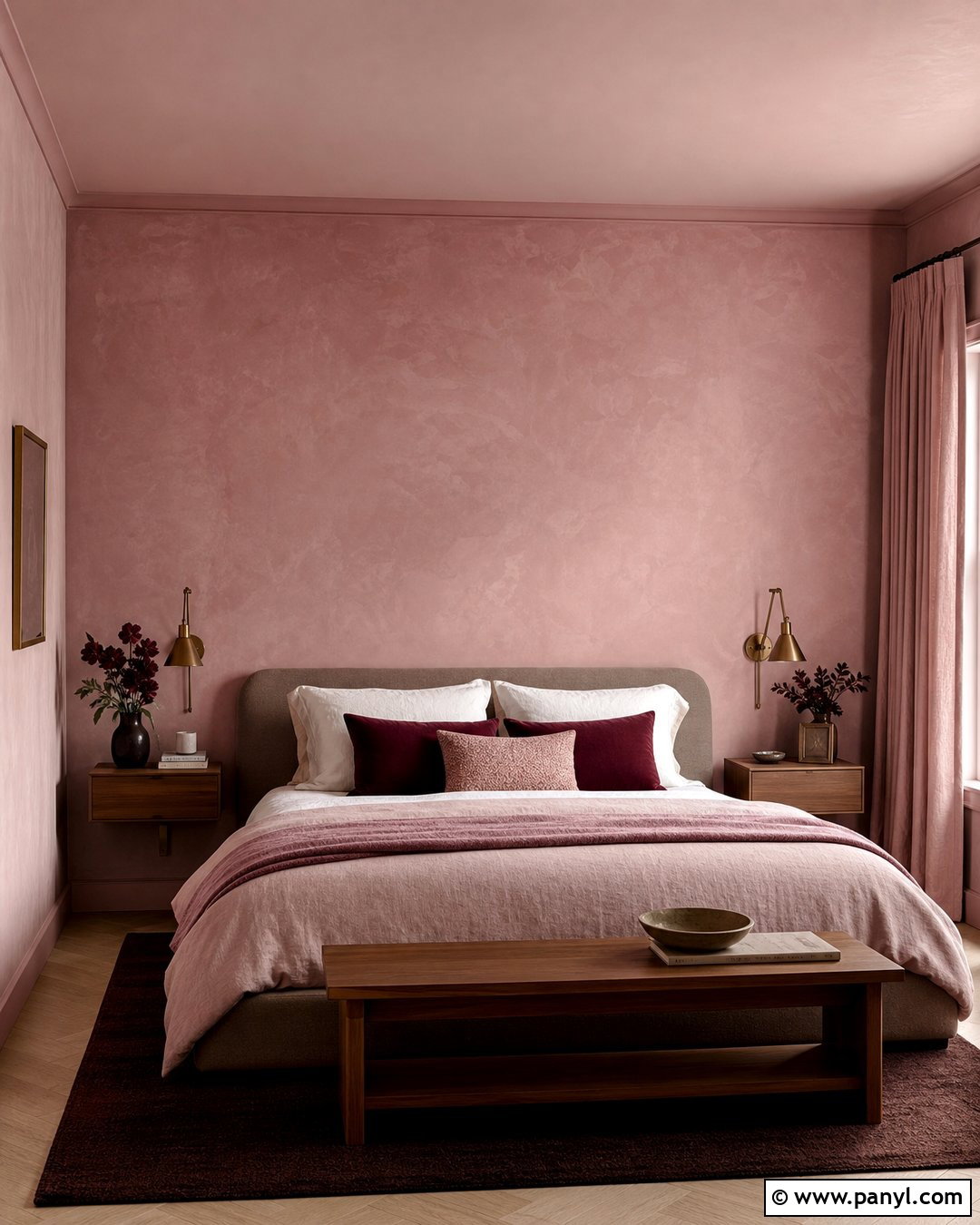 Light Pink Limewash Color Drench - 25 Light Pink Limewash Walls