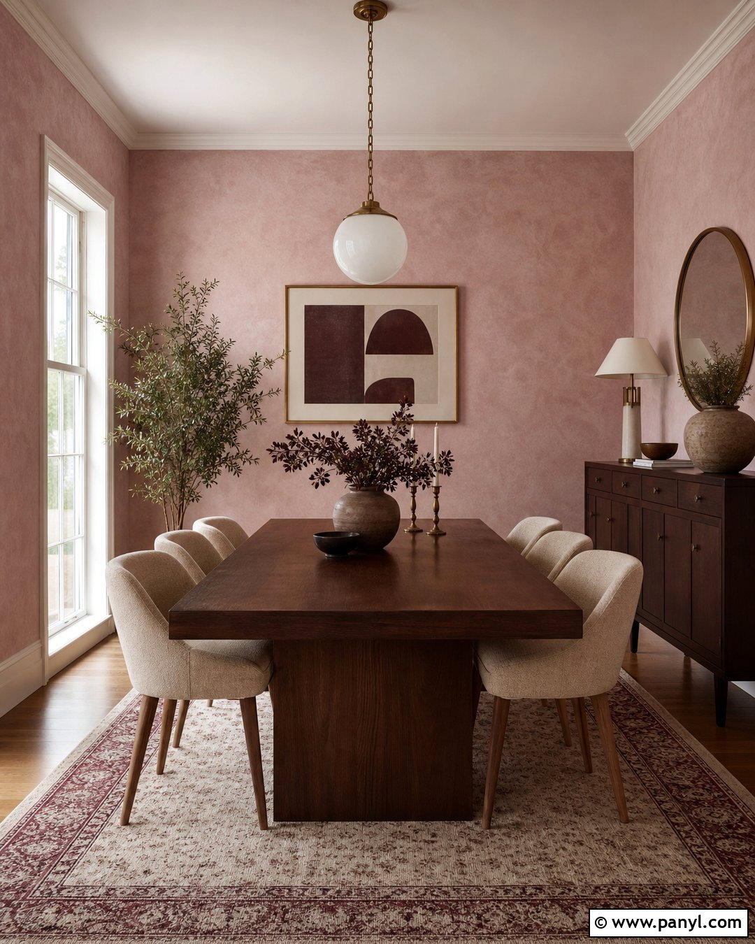 Light Pink Limewash Dining Room - 25 Light Pink Limewash Walls