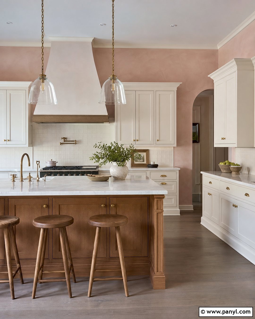 Light Pink Limewash Kitchen - 25 Light Pink Limewash Walls