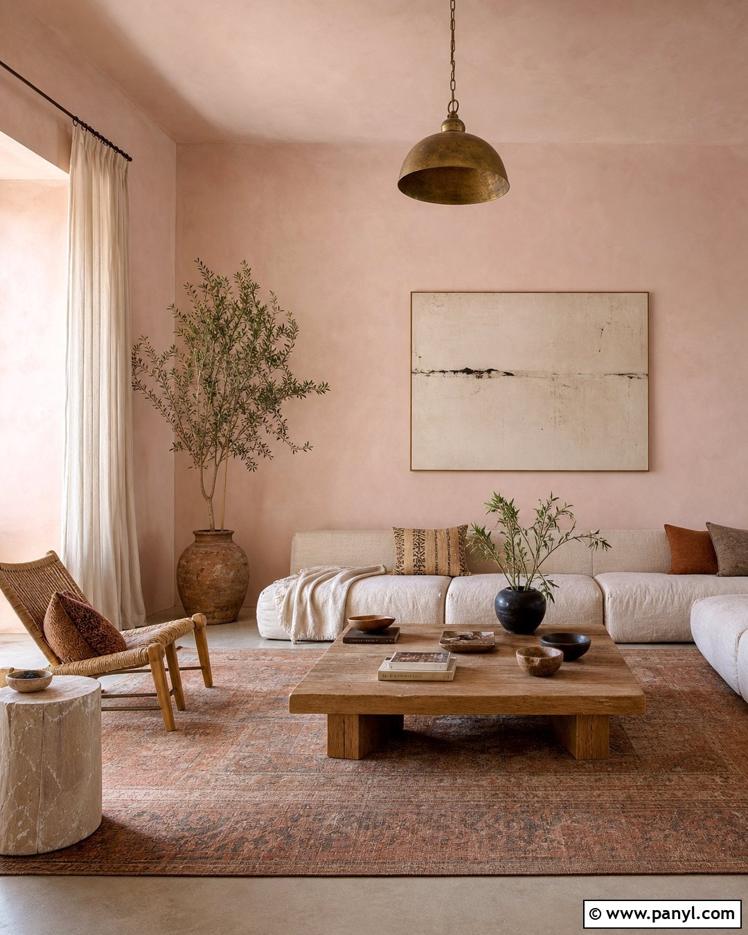 Light Pink Limewash Walls - 30 Light Pink Wall Color Ideas