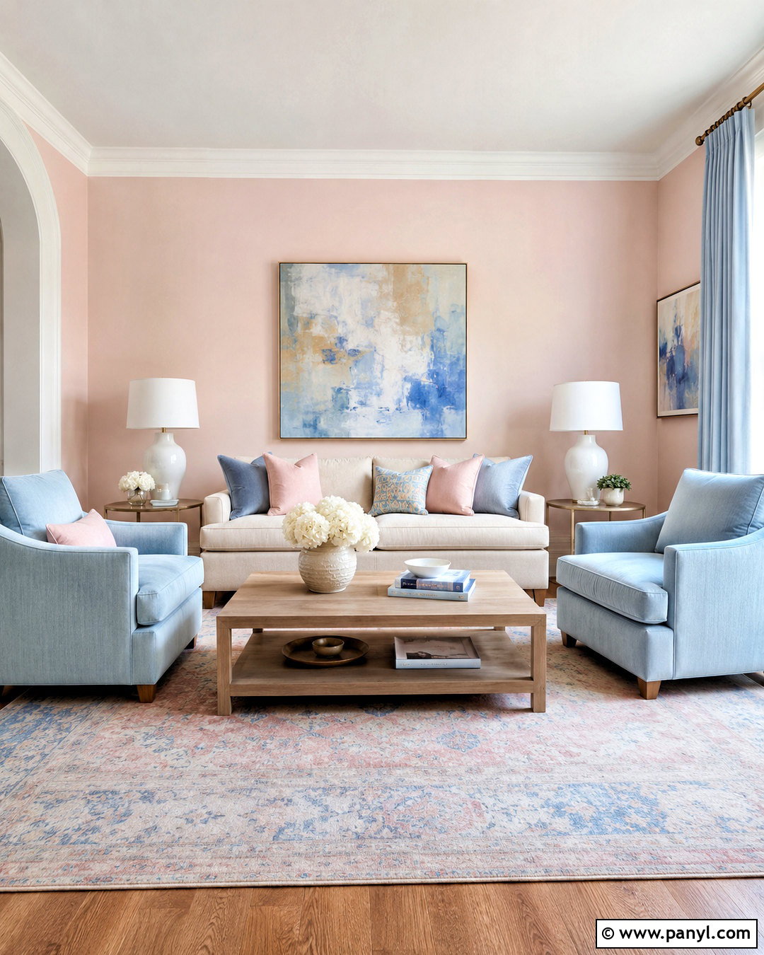 20 Light Pink Living Room Ideas for a Chic, Welcoming Refresh