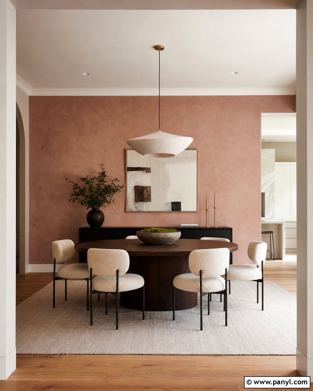 Light Pink Plaster Accent Wall - 30 Light Pink Accent Wall Ideas