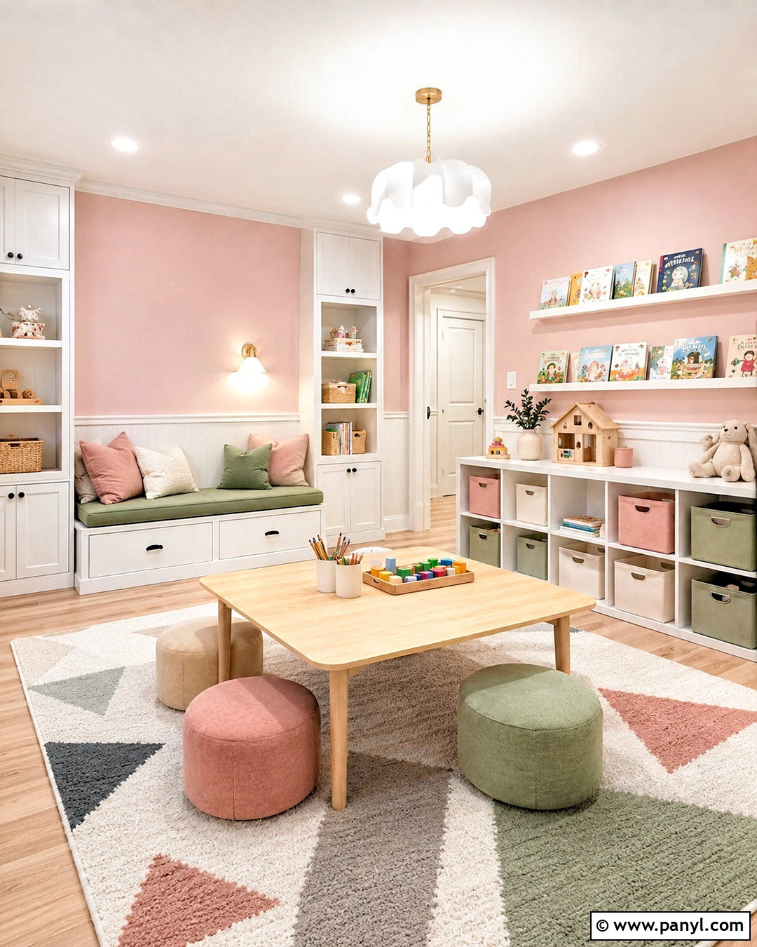 Light Pink Playroom - 20 light pink room ideas