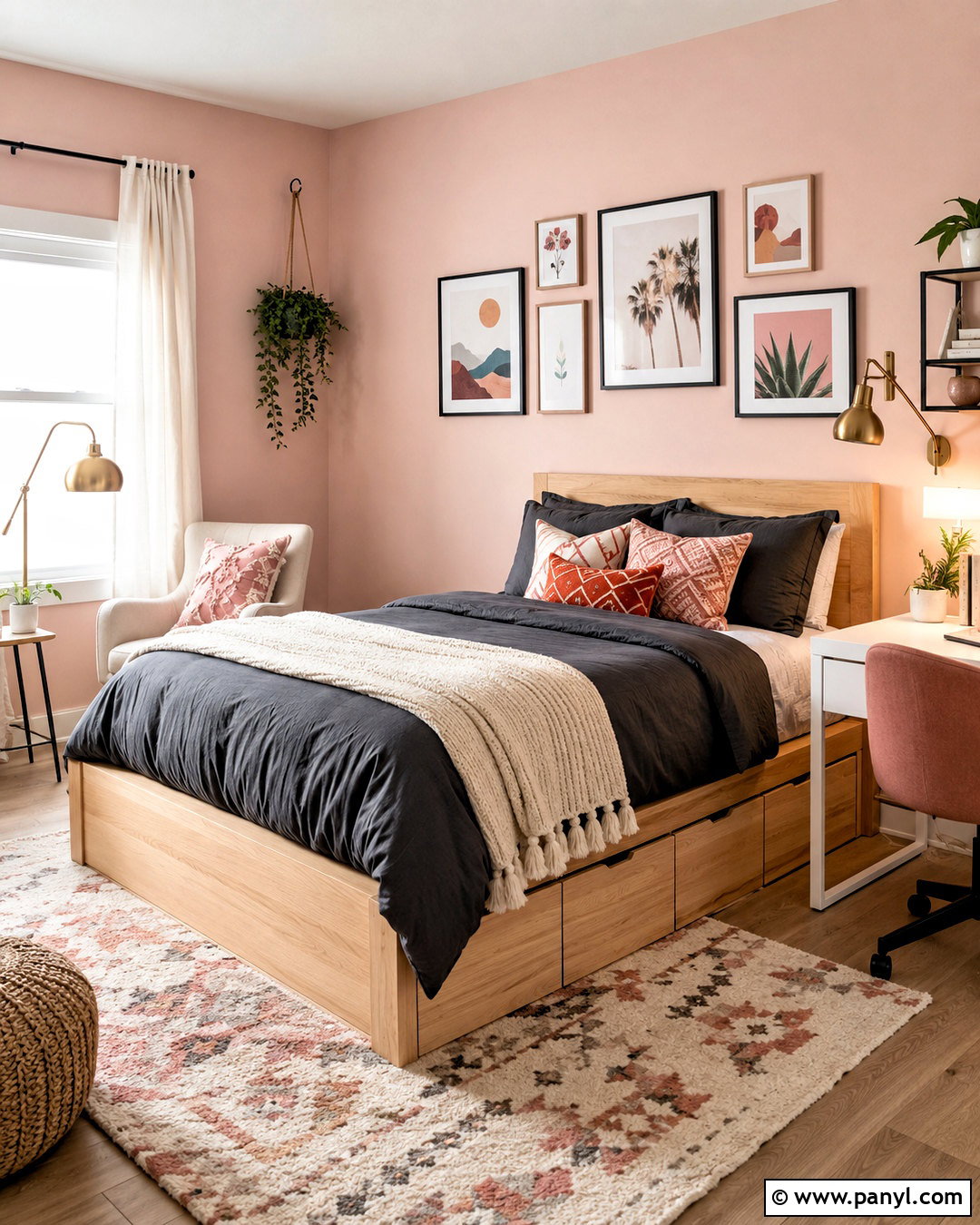 Light Pink Teen Bedroom - 20 light pink room ideas