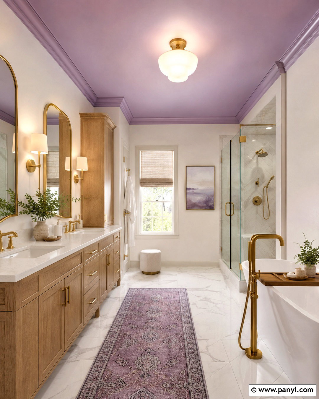 Light Purple Bathroom Ceiling - 20 light purple bathroom ideas