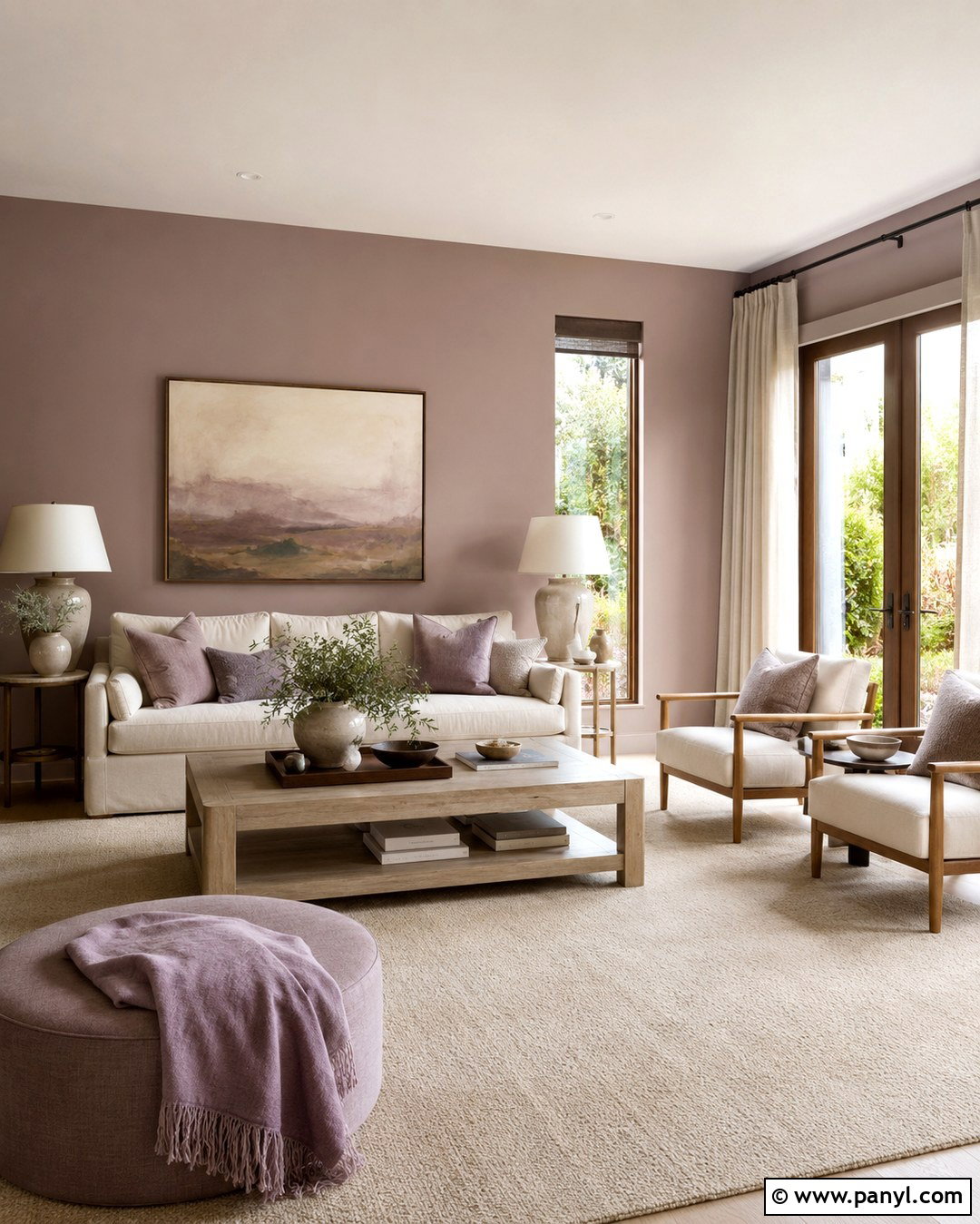 Light Purple Brown Walls - 20 Purple Brown Wall Color Ideas