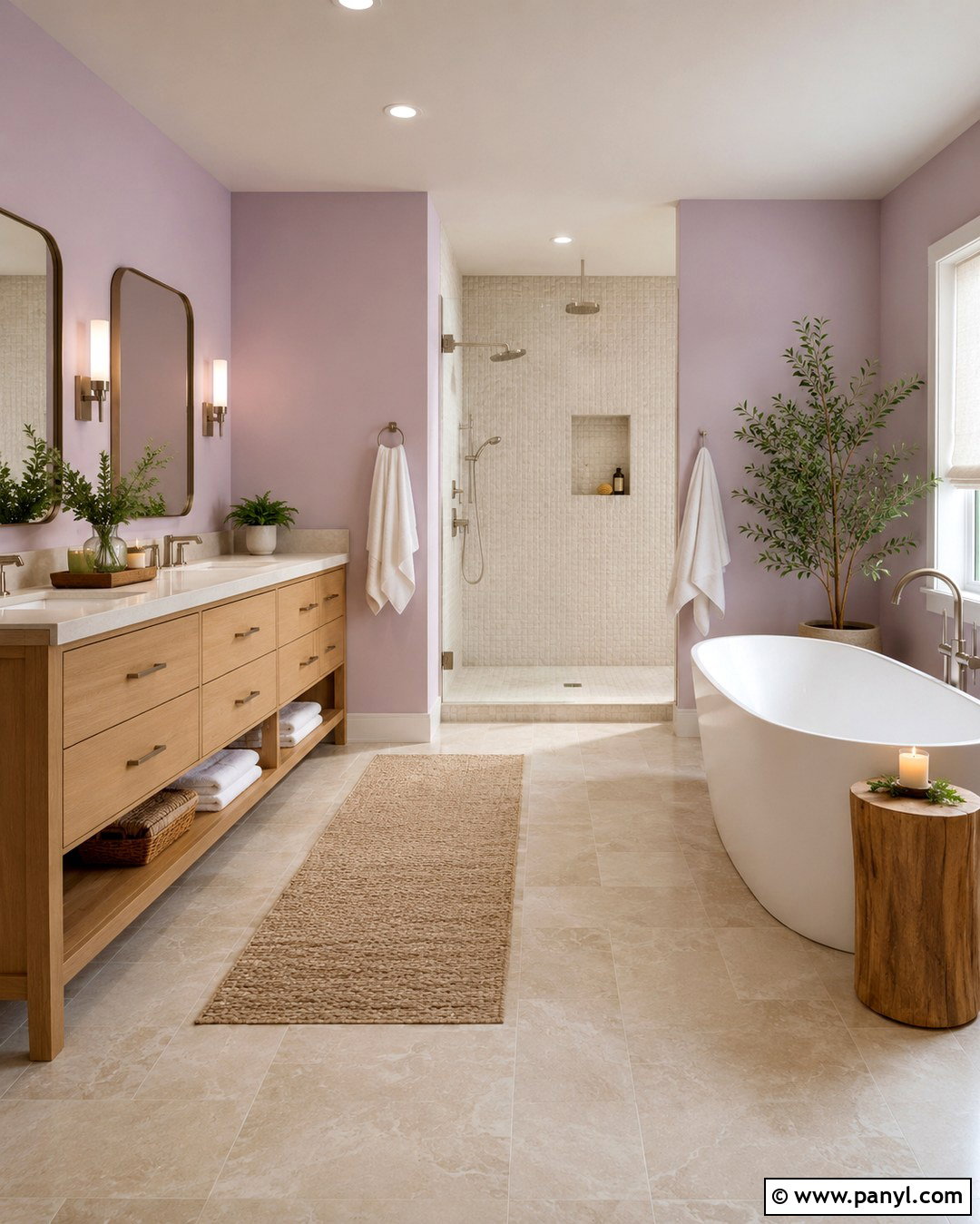 Light Purple Spa Bathroom - 20 Light Purple Bathroom Walls