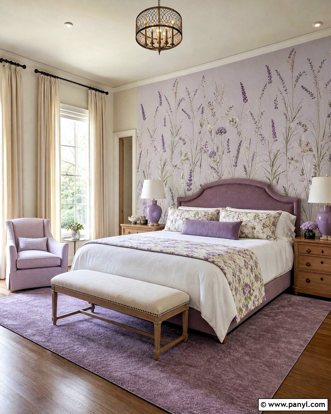 Light Purple Wallpaper Bedroom - 20 light purple room ideas