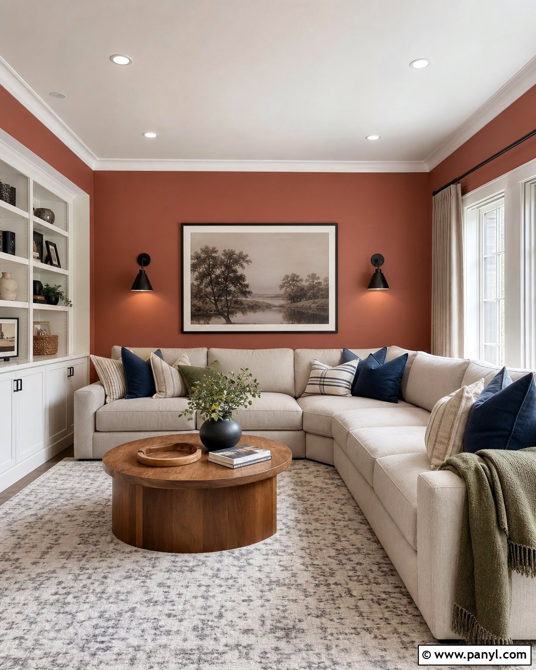 Light Red Family Room Walls - 25 Light Red Walls