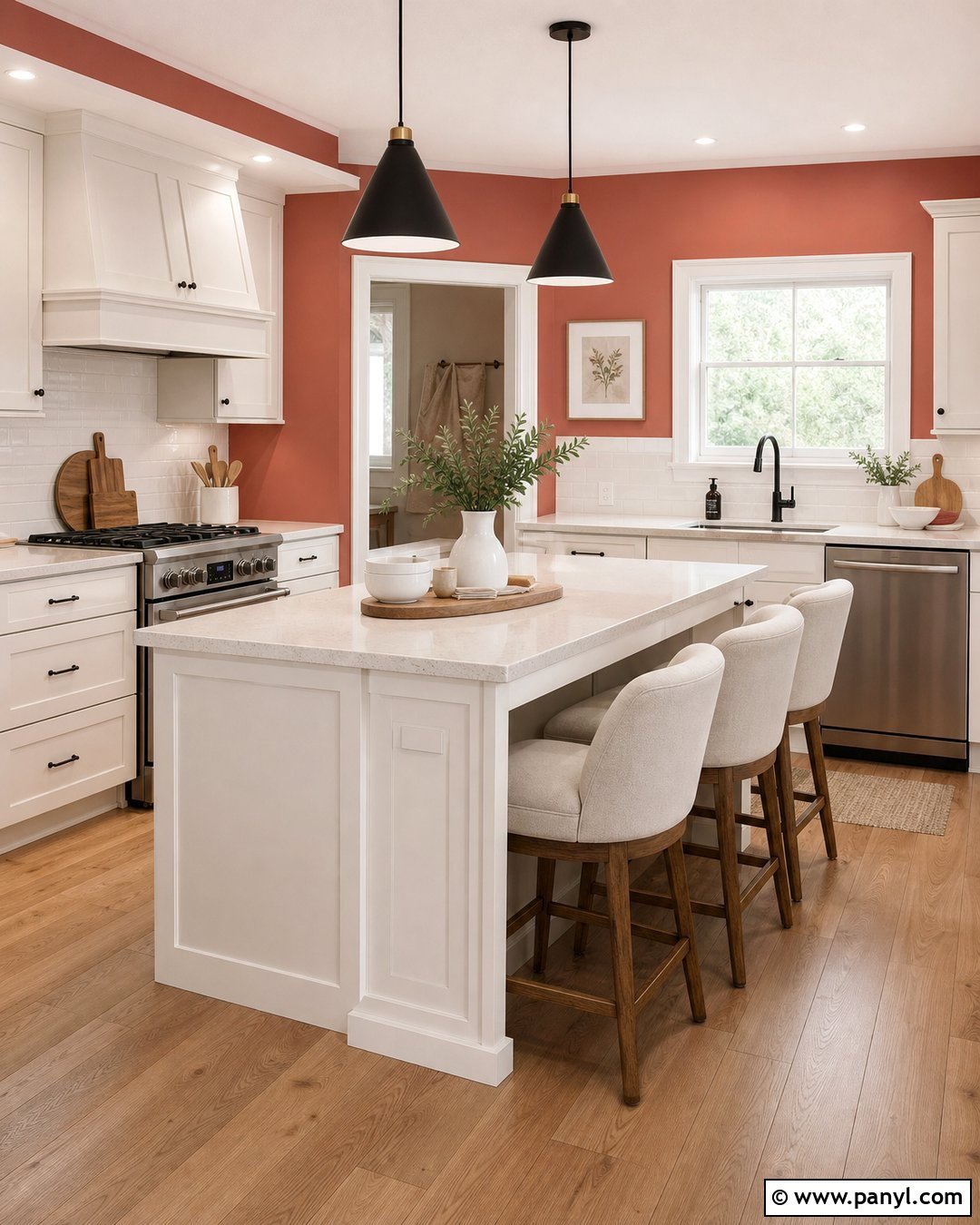 Light Red Kitchen Walls - 25 Light Red Walls