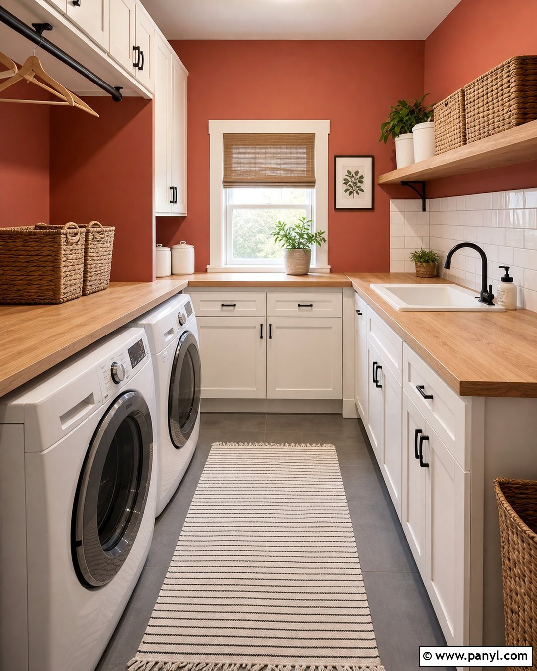 Light Red Laundry Room Walls - 25 Light Red Walls