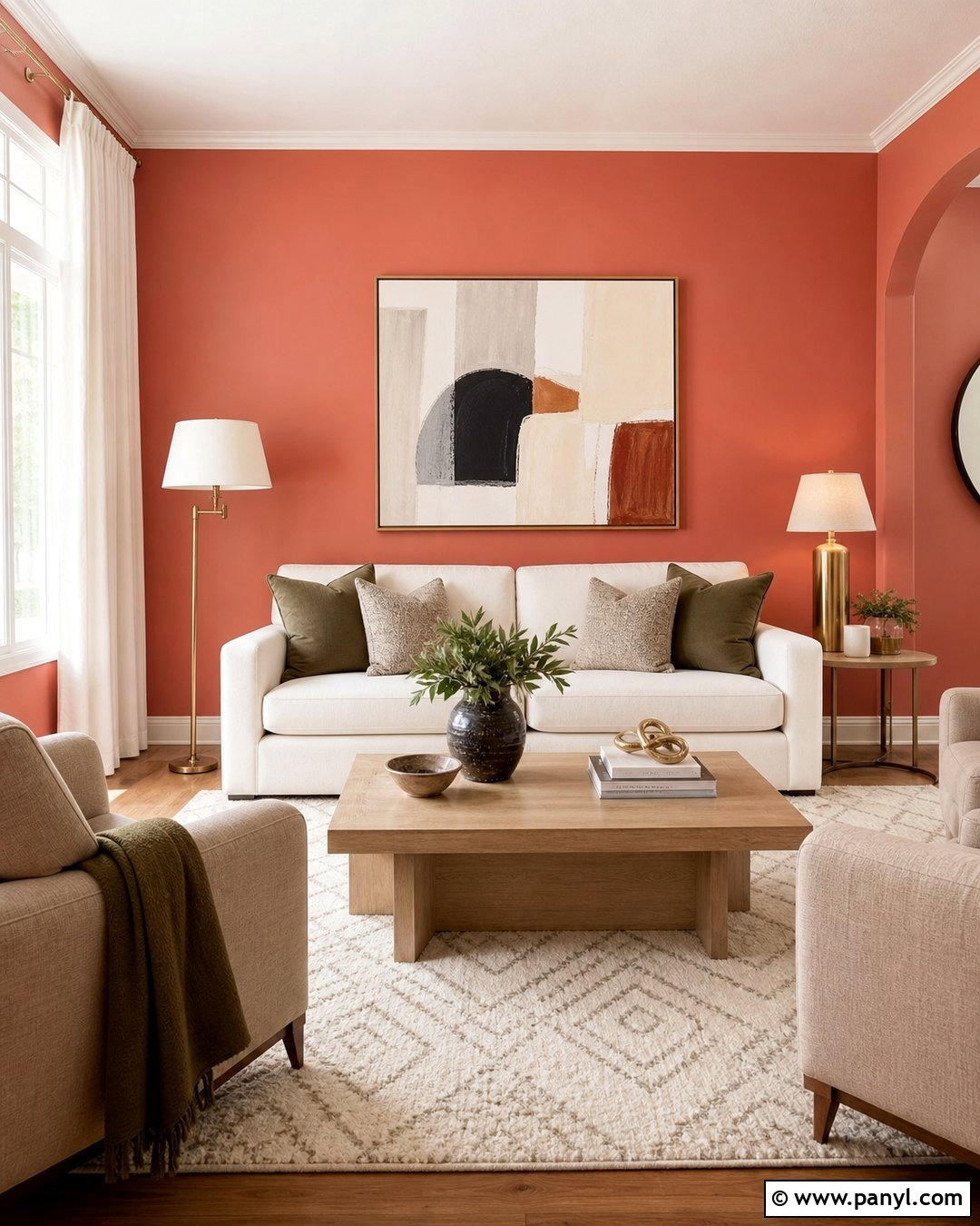 Light Red Living Room Walls - 25 Light Red Walls