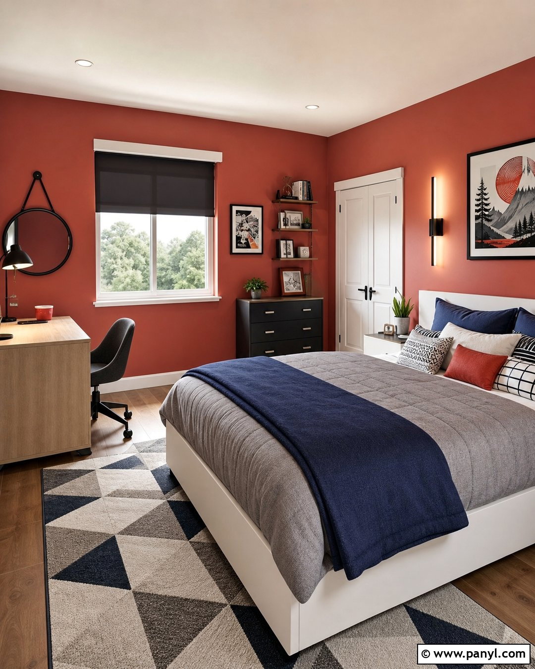 Light Red Teen Bedroom Walls - 25 Light Red Walls