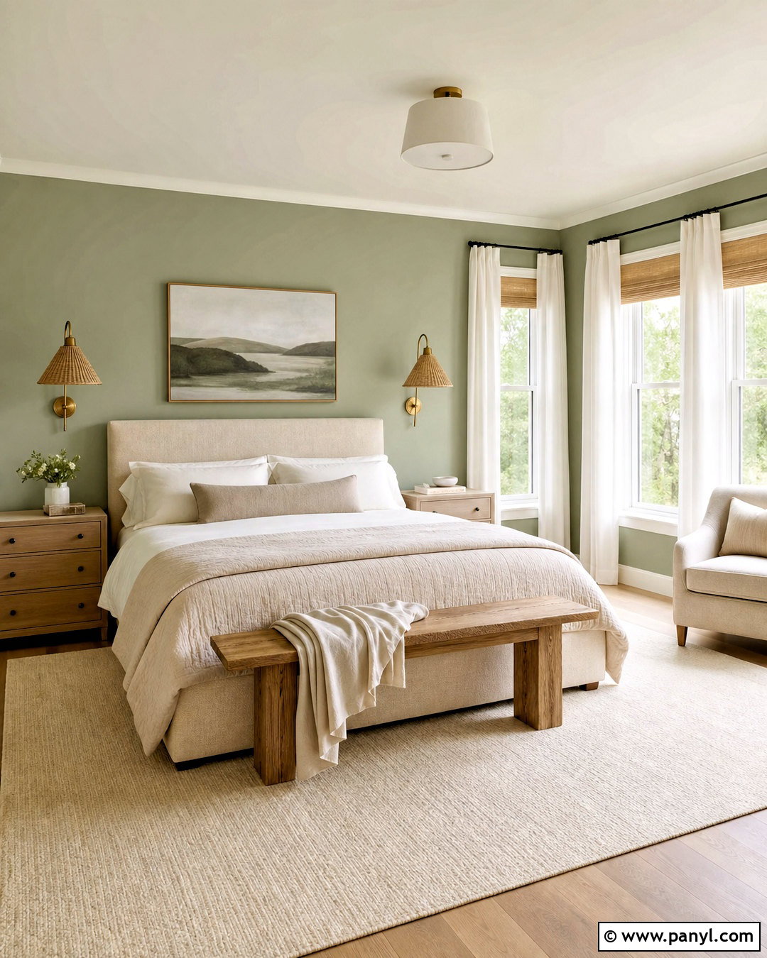 Light Sage Green Bedroom - 20 light sage green paint ideas