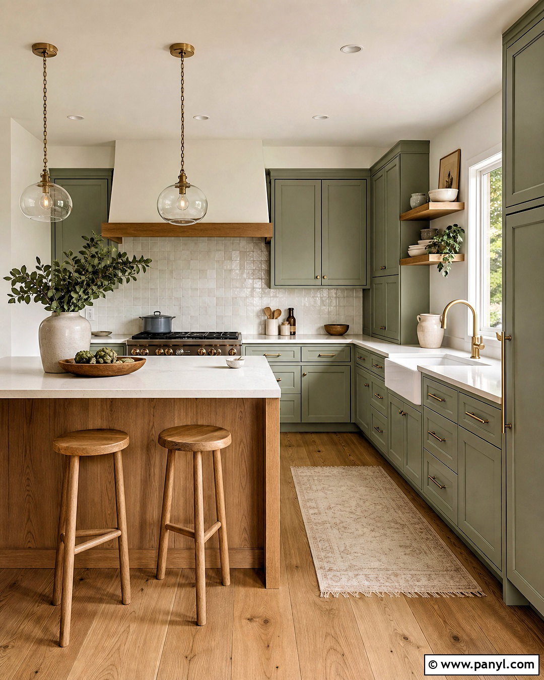 Light Sage Green Kitchen Cabinets - 20 light sage green paint ideas