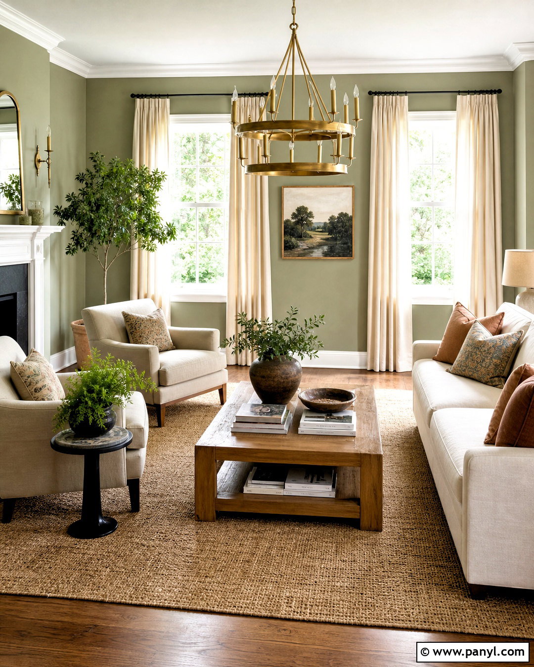 Light Sage Green Living Room - 20 light sage green paint ideas
