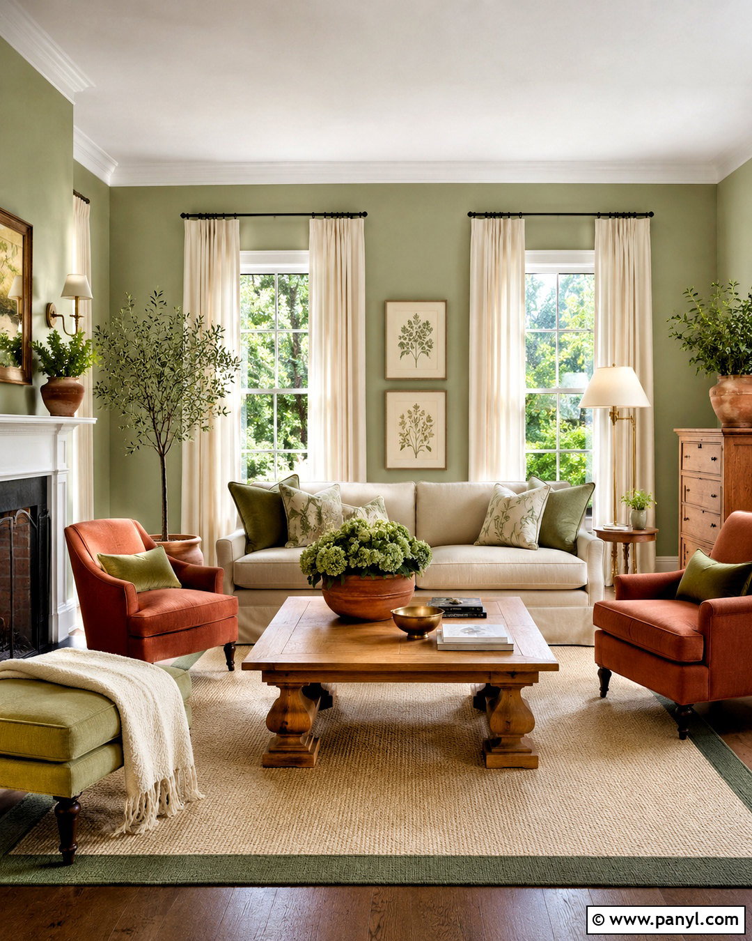 Light Sage Green Living Room Walls - 20 light wall colors for living room ideas