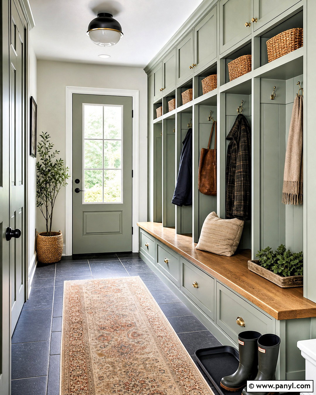 Light Sage Green Mudroom - 20 light sage green paint ideas