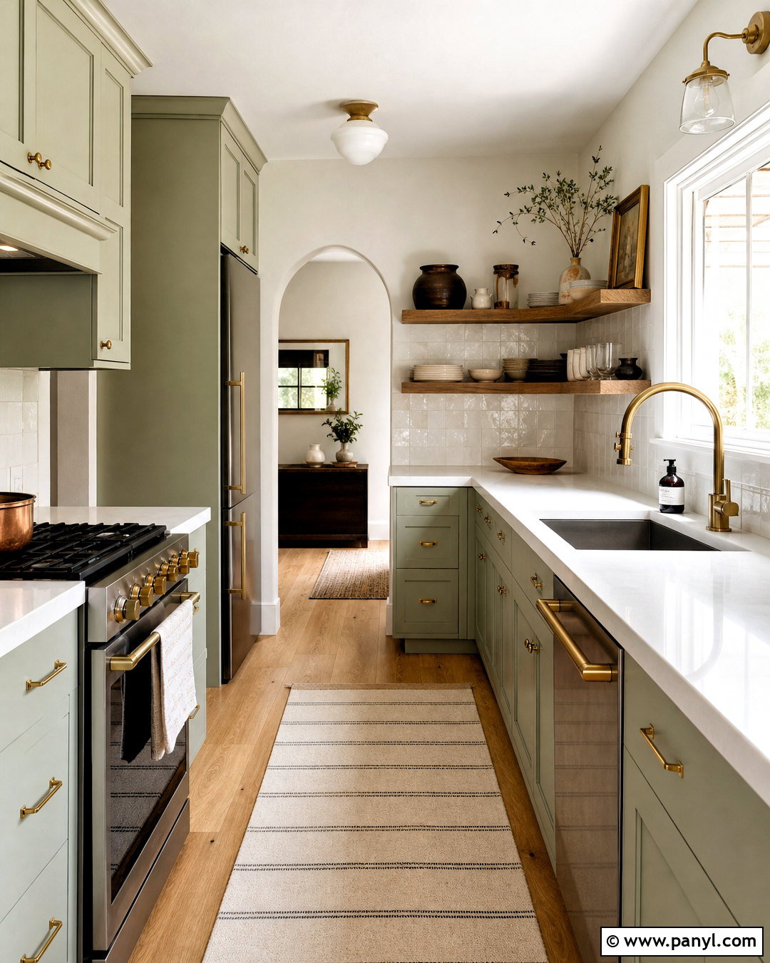 Light Sage Green Small Kitchen - 20 small kitchen paint colors