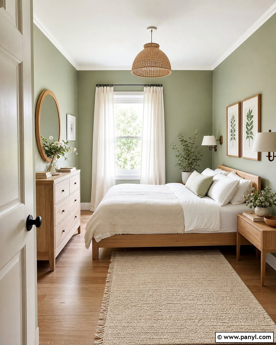 Light Sage Green Walls - 25 Sage Green Painted Walls