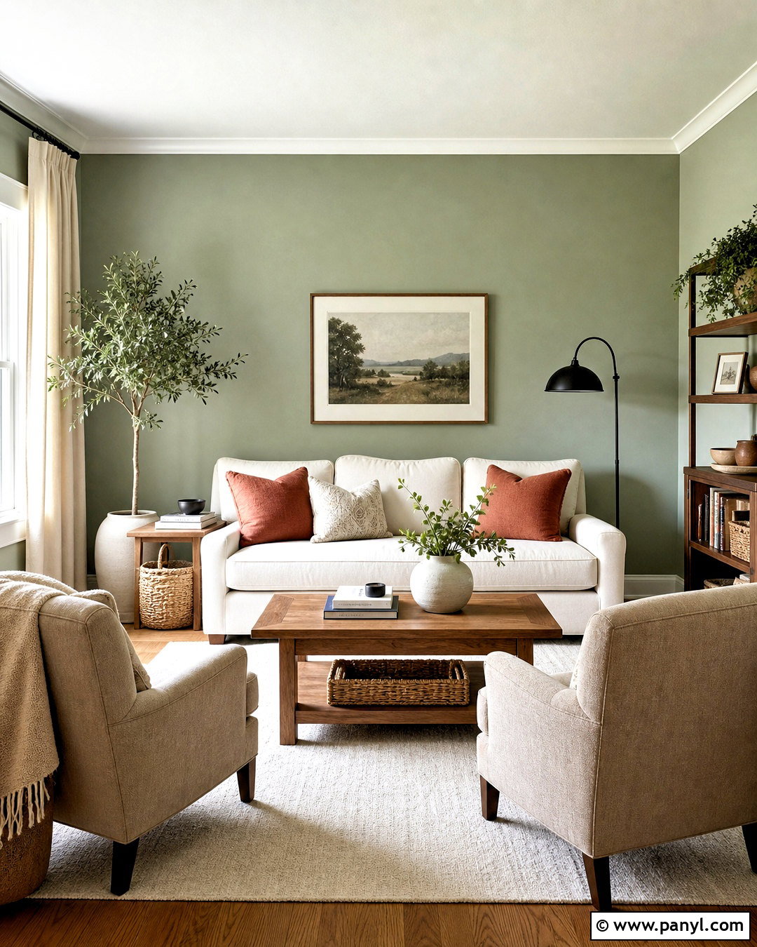 Light Sage Living Room Walls - 20 sage wall color ideas