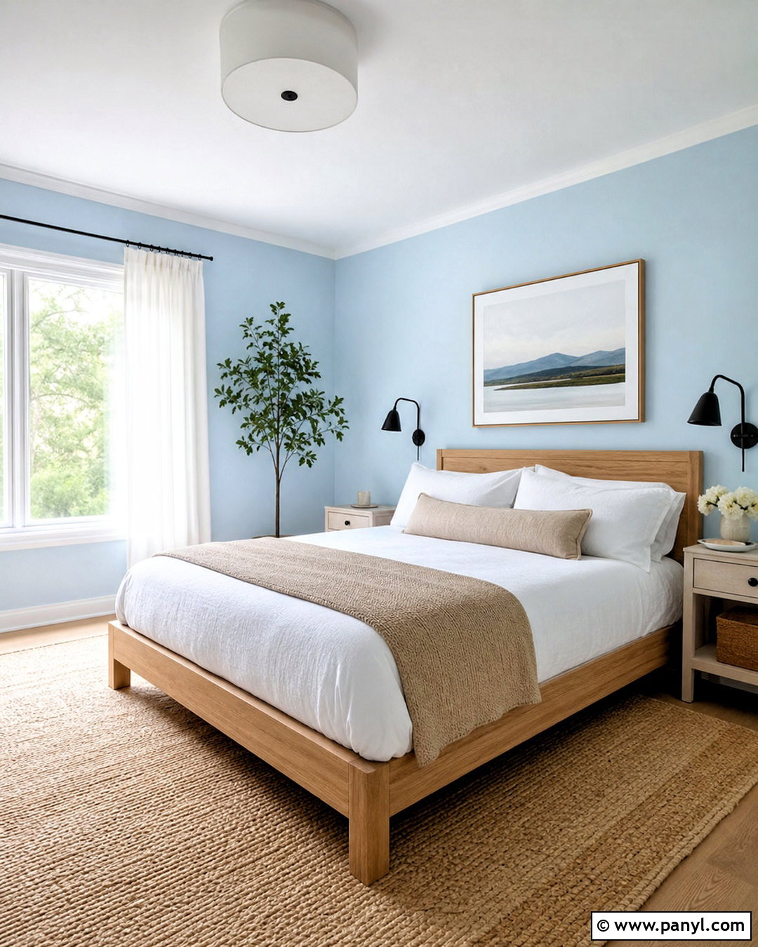 Light Sky Blue Bedroom - 20 blue bedroom paint colors