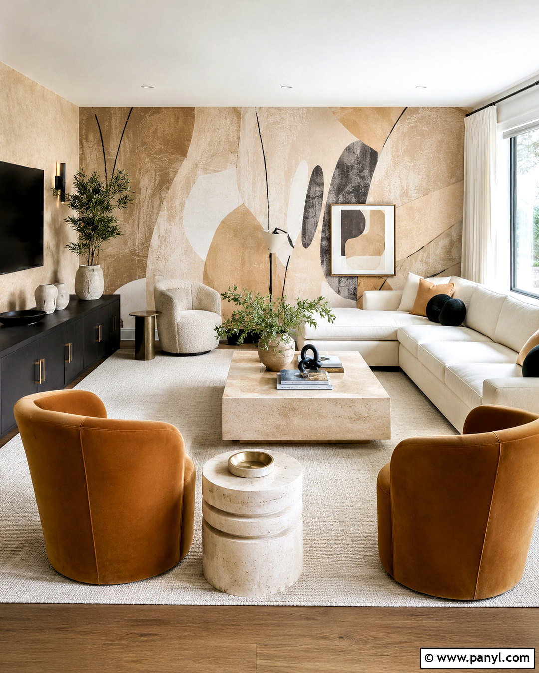 Light Tan Abstract Wallpaper Living Room - 20 light tan wallpaper ideas
