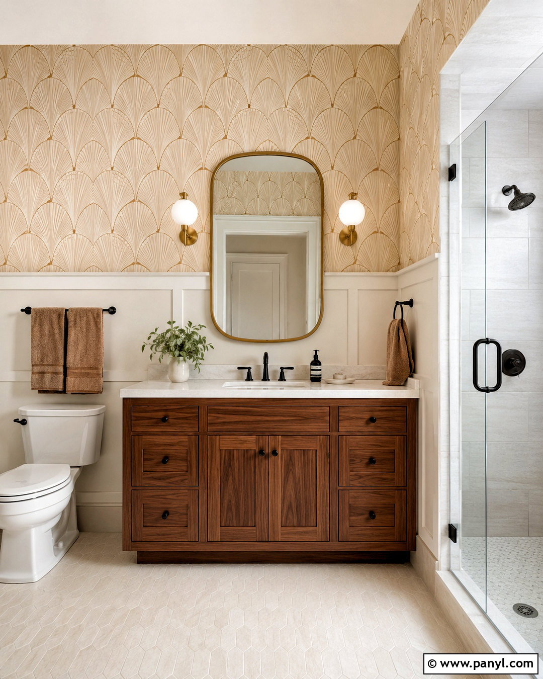Light Tan Art Deco Wallpaper Bathroom - 20 light tan wallpaper ideas