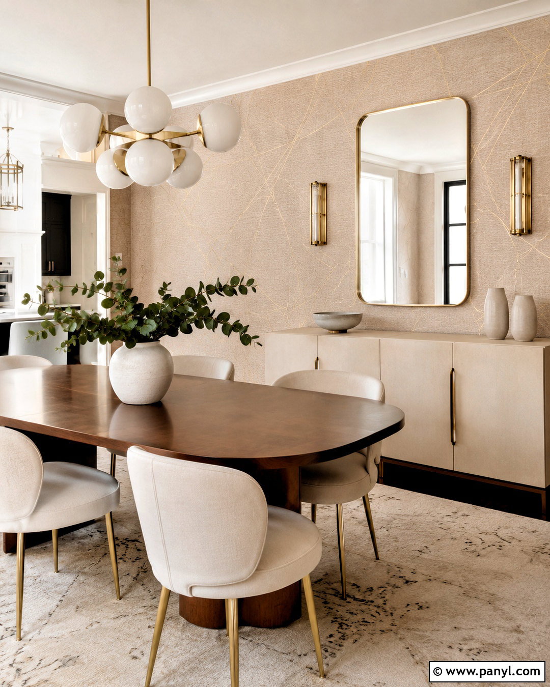 Light Tan Metallic Wallpaper Dining Room - 20 light tan wallpaper ideas