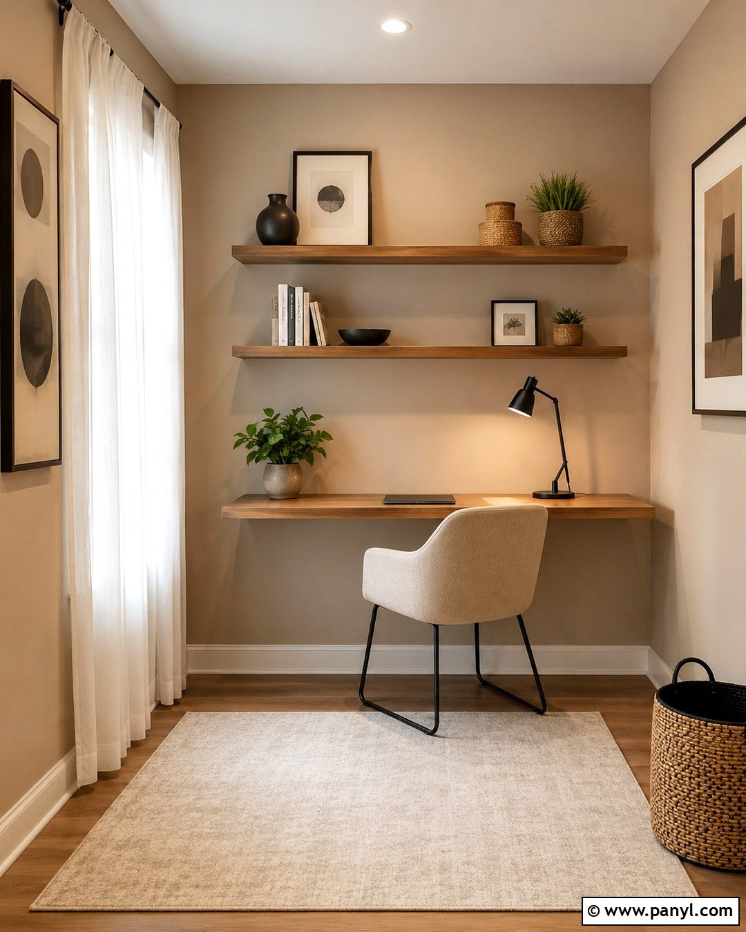 Light Tan Walls For A Small Office - 20 Tan Office Walls