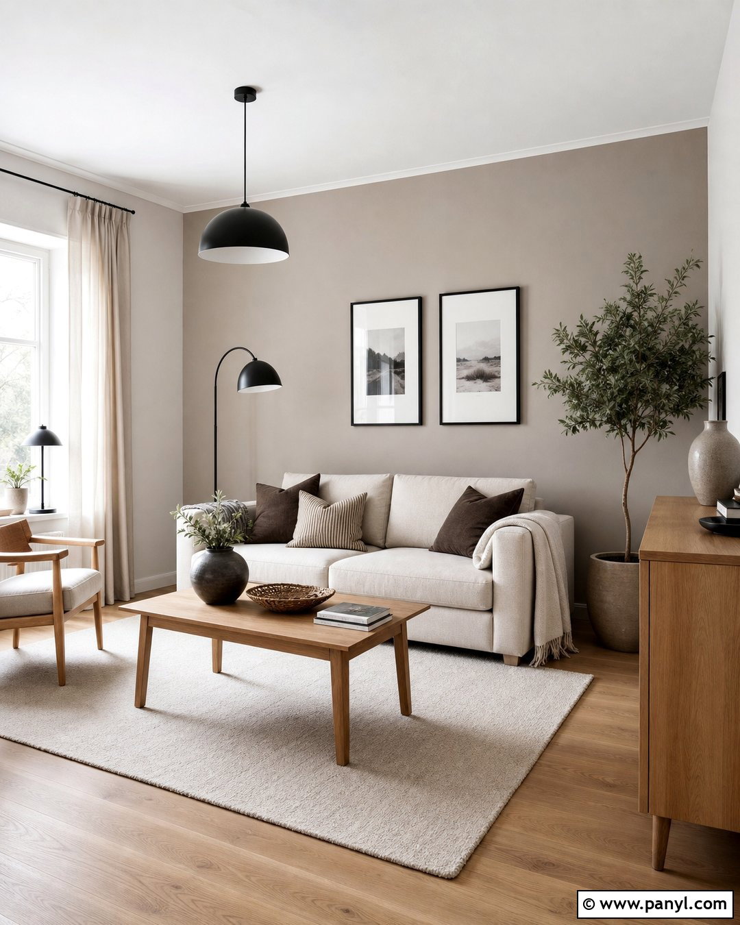 Light Taupe Accent Wall Living Room - 25 Taupe Accent Wall Living Room Ideas