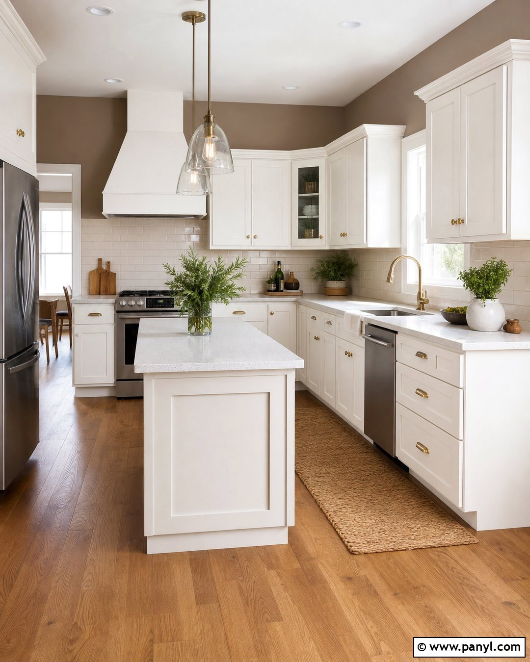 Light Taupe Brown Kitchen Walls - 20 Brown Kitchen Wall Colors